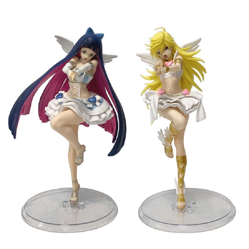 20cm Panty Stocking with Garterbelt Anime Figure Panty·Anarchy Action Figure Cute Stocking·Anarchy Figurine PVC Collection Toy