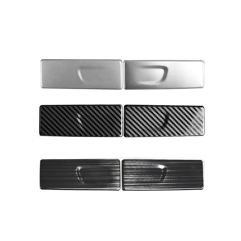 Car Styling Rear Armrest Box Car Cup Holder Sticker Cover For Mercedes Benz C Class W205 GLC X253 GLA X156 S Class