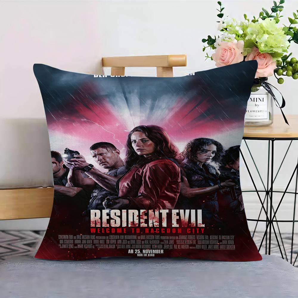 Игра R-Residents E-Evils Подушка Подарок Декор для дома и офиса Подушка для спальни, дивана, автомобиля Наволочка
