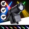 RGBW DMX LED Stage Light AC110-240V Pinspot Light Beam Spotlight 6CH Professional DJ DISCO KTV Stage Lighting Effect