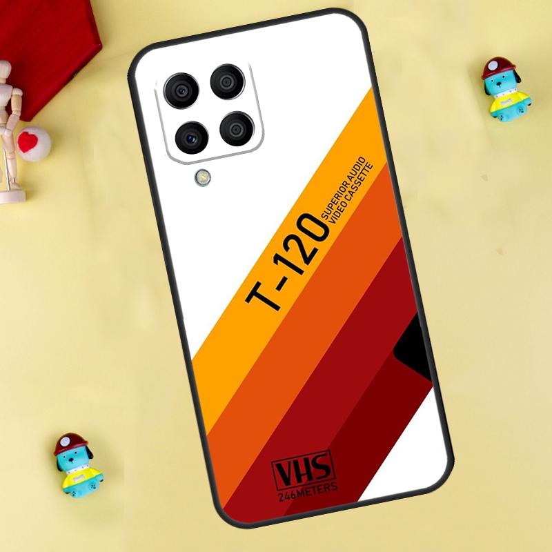Ретро-чехол в виде VHS-кассеты для Samsung Galaxy M35 M55 M15 M11 M12 M13 M14 M06 M16 M36 M56 M31 M53 M32 M52 M34 M54
