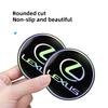 2Pcs Car Water Cup Mat Auto Interior Storage Pad Accessories For  Lexus F SPORT GX460 Ct200h IS250 ES 220D IS200 Fsport GS GX IS