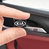 Маленький руль из углеродного волокна Наклейки с логотипом автомобиля 3D для KIA Sportage Ceed Rio 3 4 Picanto Sorento Optima Cerato Soul Amanti