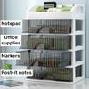 Drawer Jewelry Makeup Storage Box Large Capacity Transparent Makeup Storage Box Multi-layer Multi-functional Desktop Organizer