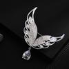 Senior Brooches Flower Leaf Brooch Pins for Women Suit Pendant  Fashion Brooches Jewelry
