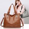 Shoulder Bag Women's Large Capacity Tote Bag Soft Leather Mother Bag Crossbody Handbag Underarm Bag