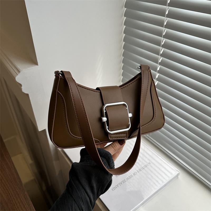 Темпераментная простая и модная наплечная сумка женская весенняя новая универсальная сумка под мышкой корейская версия женской сумки