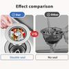 Stainless Steel Sink Drain Strainer Quick Drainage Anti-Clogging Food Catcher Basket Universal Press-Type Filter Sink Plugs for Kitchen