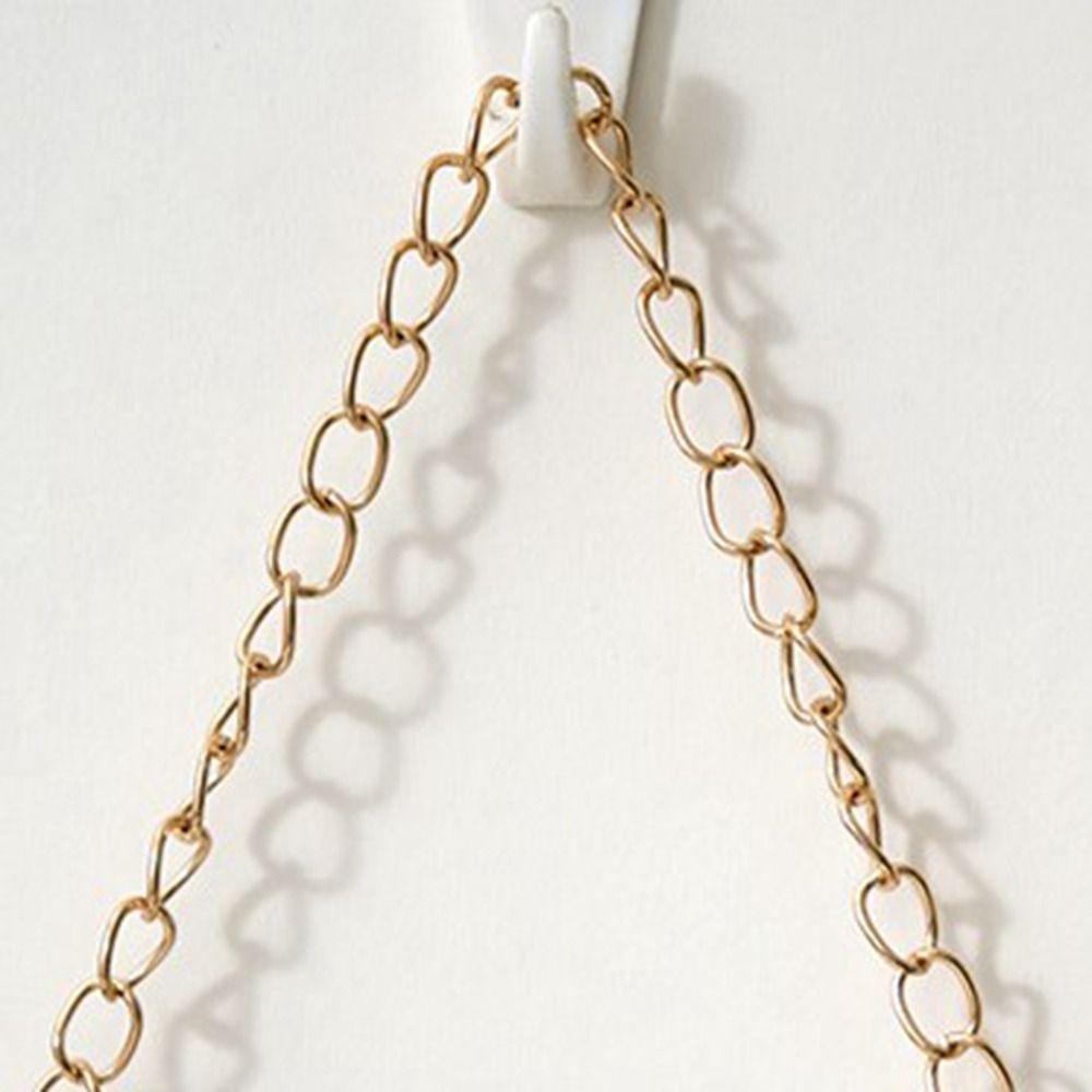 Шестиугольная форма шестиугольное железное цепное зеркало железное ремесло подвесное косметическое зеркало комната