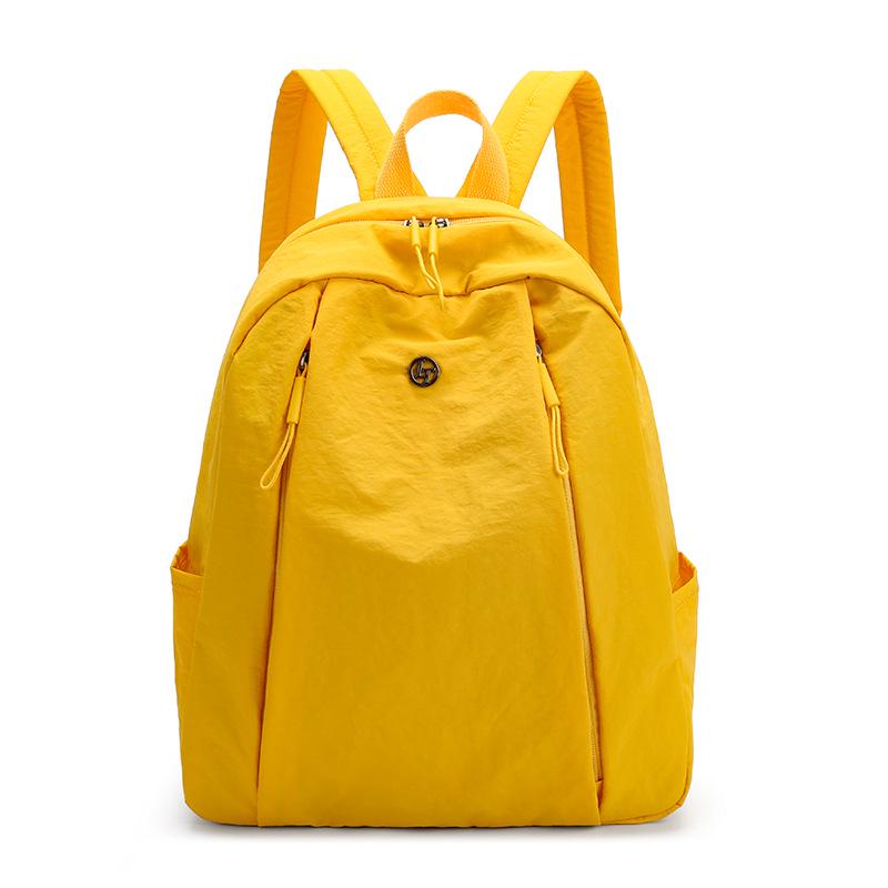 Женский легкий мини-рюкзак конфетного цвета: Большая вместимость для путешествий, походов или школы - Повседневное ношение на плече или через плечо