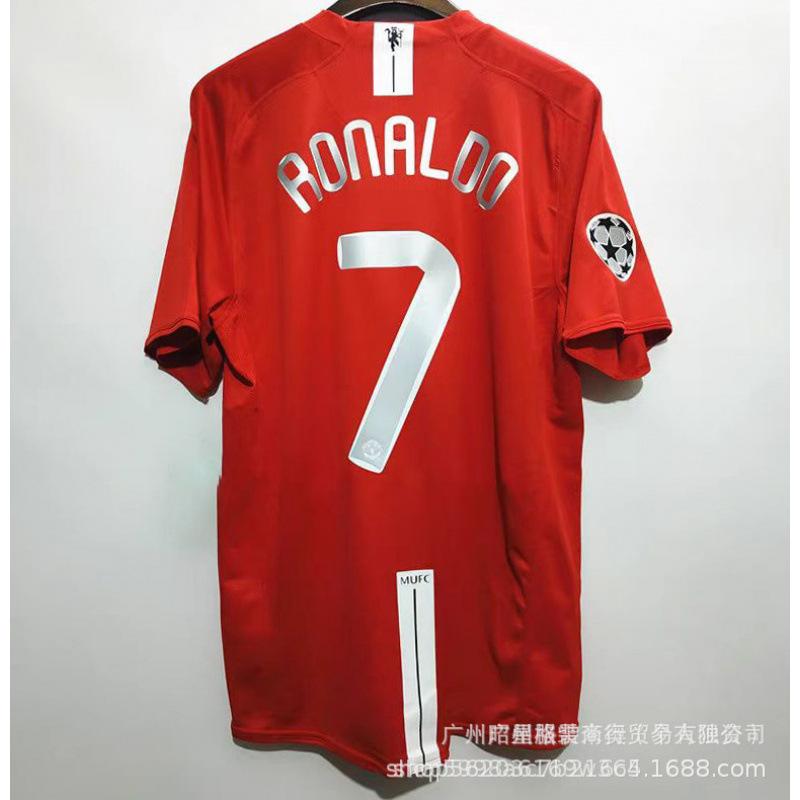 Vintage football jersey 0405 season Atletico Madrid LFC98 France 06 France 0708 Manchester United football jersey with print