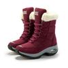 Autumn and Winter New Large Size Outdoor Leisure Warm Sports Women's Shoes Outer Snow Boots Cotton Shoes