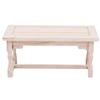 1:12 Mini Wooden Garden Dining Room Table Furniture Model for Dollhouse