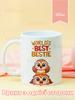 Mug Best Friends Printed Ceramic Cup World's Best Bestie 330ml