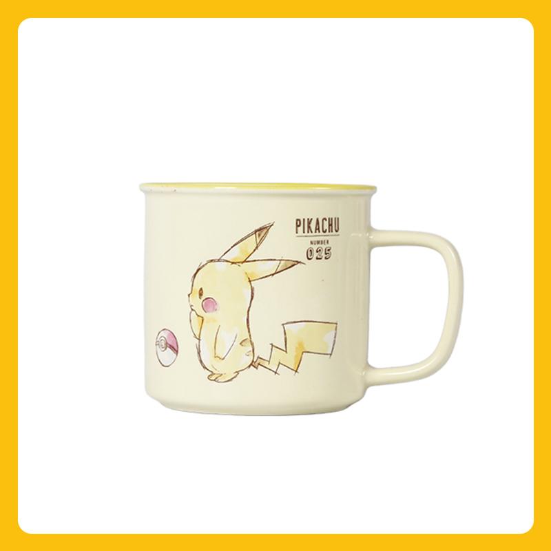 SHUNXIANG Керамическая кружка Pokémon Пикачу Кружки для завтрака и молока Офисная кофейная или чайная кружка Мультяшная тематика Аниме Фарфоровые стаканы для воды Подарок