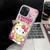 Cover Case for iPhone 11 16 16Pro 13 15 Plus 13Pro 16e 12 14 Pro MAX Cartoon Hello Kitty Cat