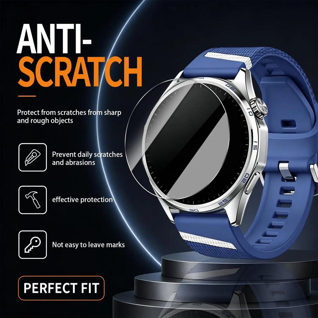 5-1Pcs Privacy Tempered Glass Screen Protectorsfor Huawei Watch GT7 Pro GT7 GT6Pro GT6 GT5 GT5PRO 46mm 41mm Anti-spy Auto-alignment Install FilmsCover
