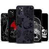 Череп Готический Жуткий Пастельный Гот Чехол Для Samsung Galaxy A52 A72 A13 A33 A53 A14 A24 A34 A54 A15 A25 A51 A71 A12 A32 Обложка