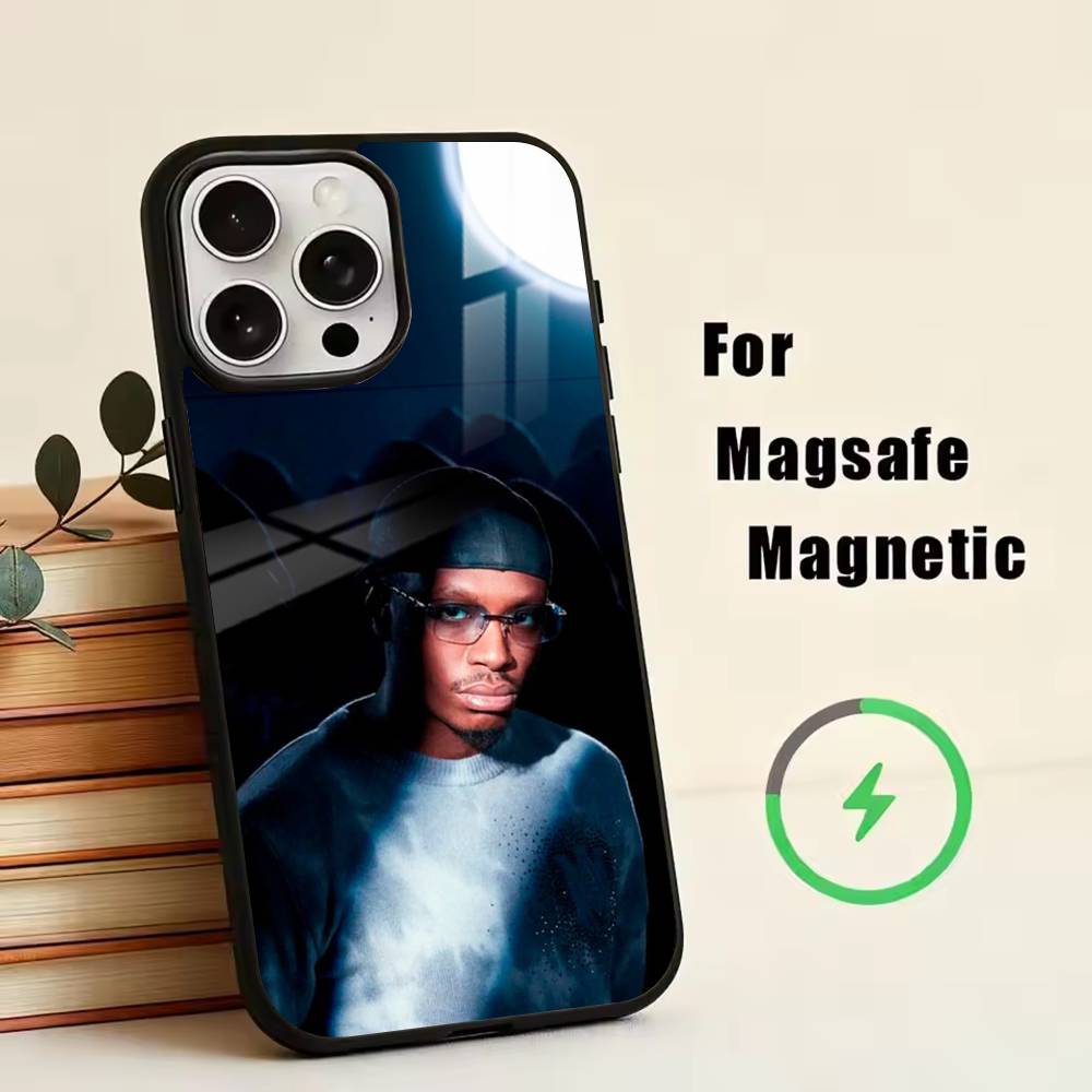 Werenoi DN-Diamant Noir Чехол для телефона для iPhone 17, 16, 15, 14, 13, 12, 11 Plus, Pro Магнитный с Magsafe Беспроводная зарядка