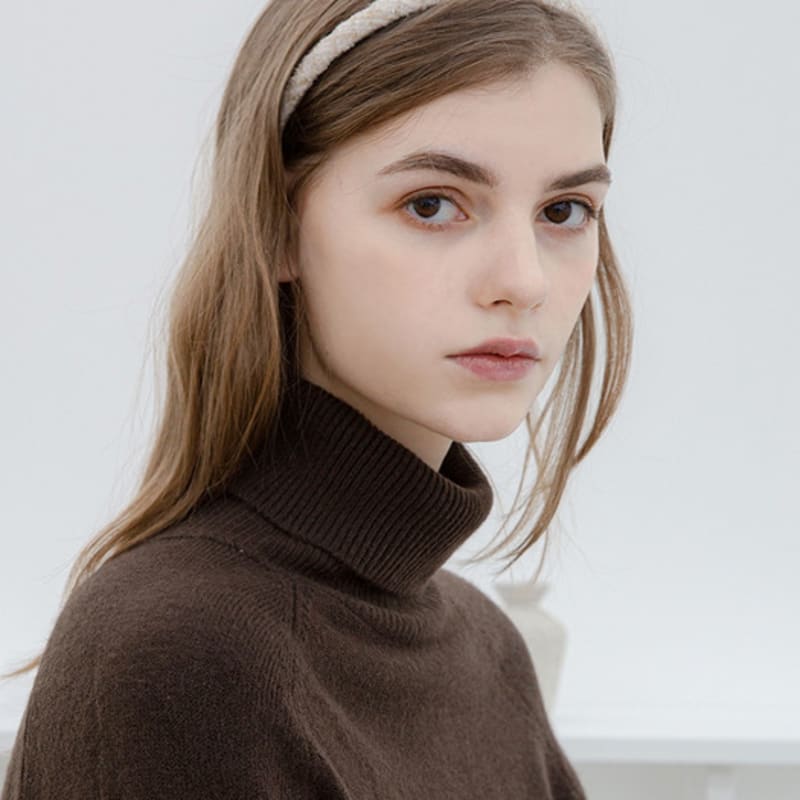 Жан Поль Кларисс Простой Твидовый Узкий Ободок для Волос JP-21-023HB