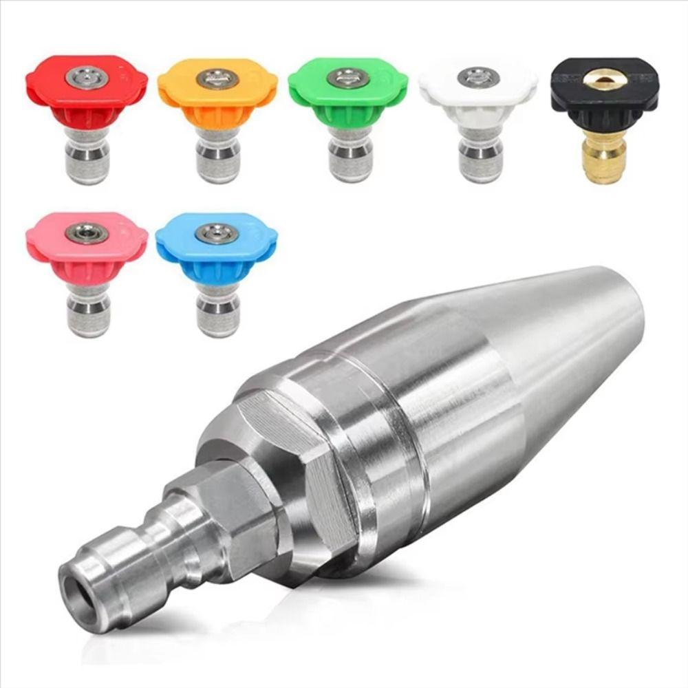Drain Jetter Nozzle Pressure Washer Nozzle Drain Jetter Nozzle  Cold Water Use