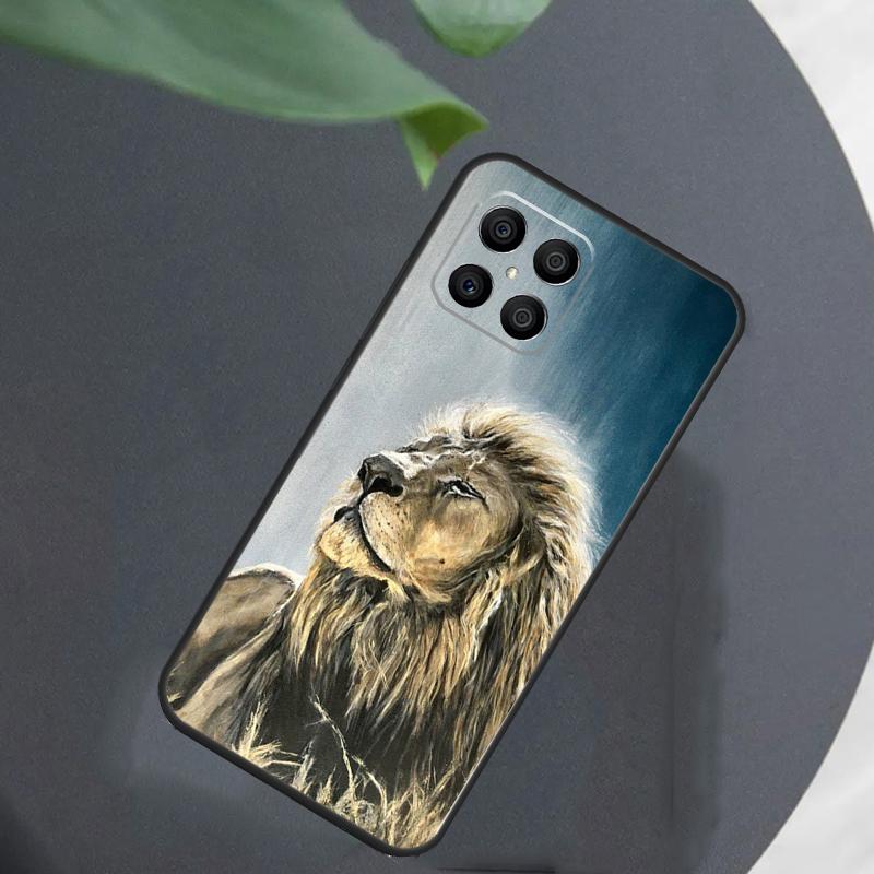 Лев Животное Для Honor Magic 5 6 7 8 Pro Чехол Для Honor 400 200 50 70 Lite X8c X8b X9a X9b X9c X9d Win RT
