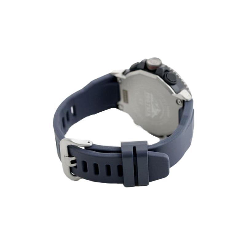 Casio Серия PRO TREK - Дисковый двойной дисплей, для активного отдыха и альпинизма, с питанием от солнечной энергии, механическим ощущением, интеллектуальным, с шестью радиостанциями, модель PRW-50YAE-2PR
