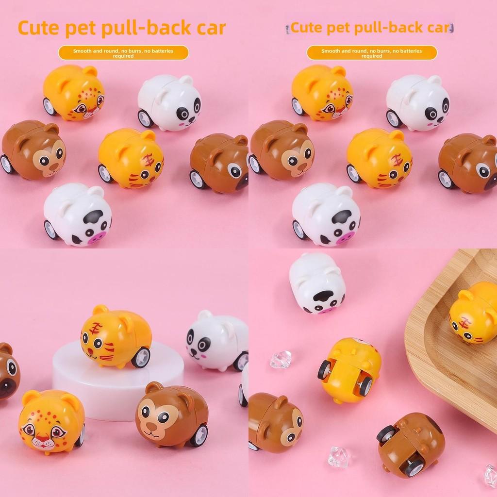 Monkey Kids Tiger Plastic Animal Car For Cognitive And Motor Enhancement Skills