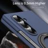 For Samsung Galaxy Z Fold4 5 6 7 8 Wide /Z Fold8 Ultra Hard PC Shockproof Phone Case Kickstand Holder Full Body Protective Cover With Screen Protector