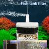 Yousheng Aquarium Corner Filter Fish Tank Air Driven Sponge Filter Bio Filtration Corner Filter with Multi Kinds of Filter Media for Fry Shrimp Nano