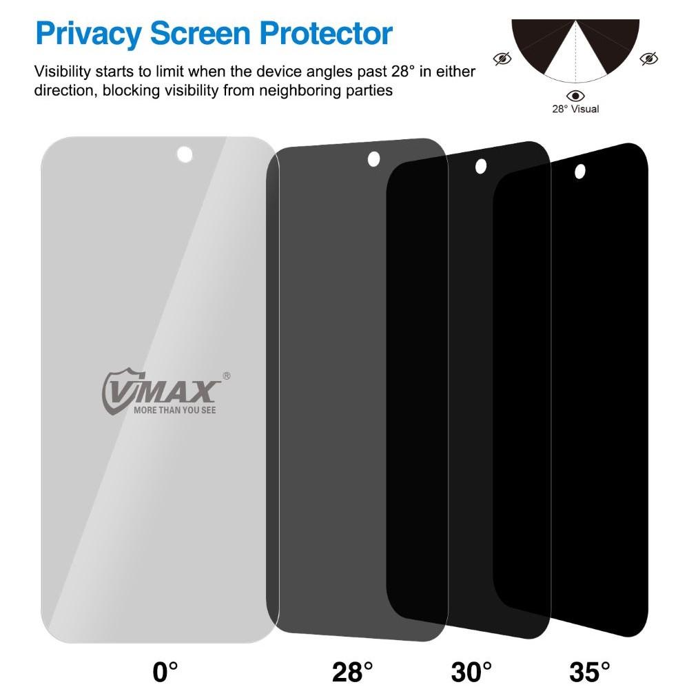 Vmax Szkło Hartowane 0.33Mm 2,5D High Clear Privacy Glass Do Iphone 7 / 8 / Se2020 / Se2022