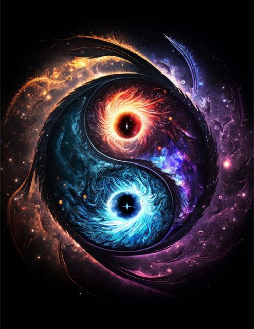 Инь Ян алмазная живопись Тай Чи вишневый цвет пейзажи 5D Алмазная вышивка полная дрель наборы для вышивки крестом животное дерево