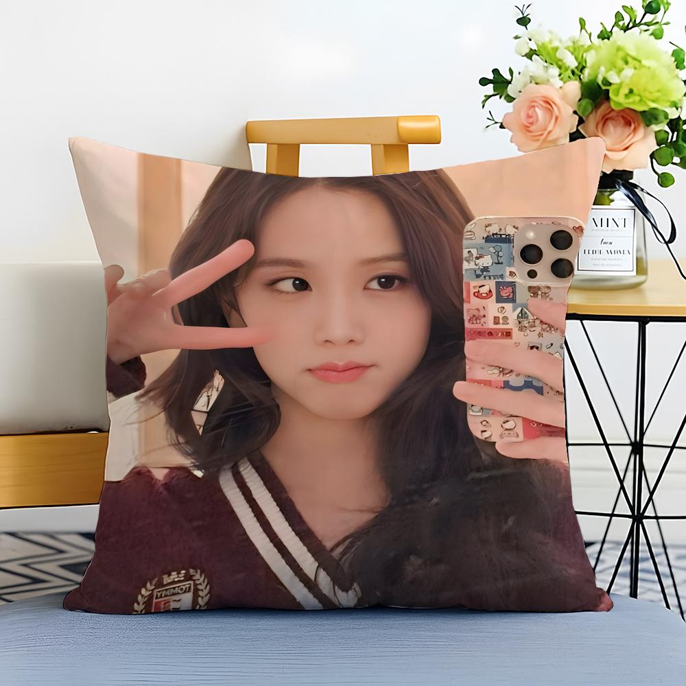 J Jisoo Подушка-чехол Стирка возможна Льняная наволочка Мягкая для дивана кровати Уютная домашняя комната Декор