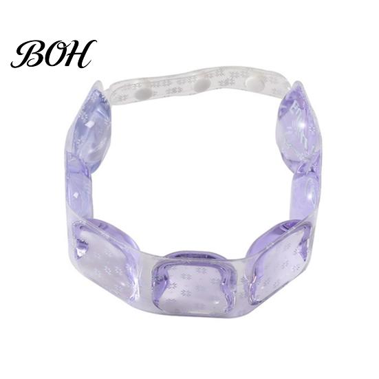 Wearable Neck Wrap 1/2Pcs Cooling for Summer, Reusable Adjustable Ice Pack, Travel Gear Heatstroke Prevention Cooler Collar Outdoor Cycling