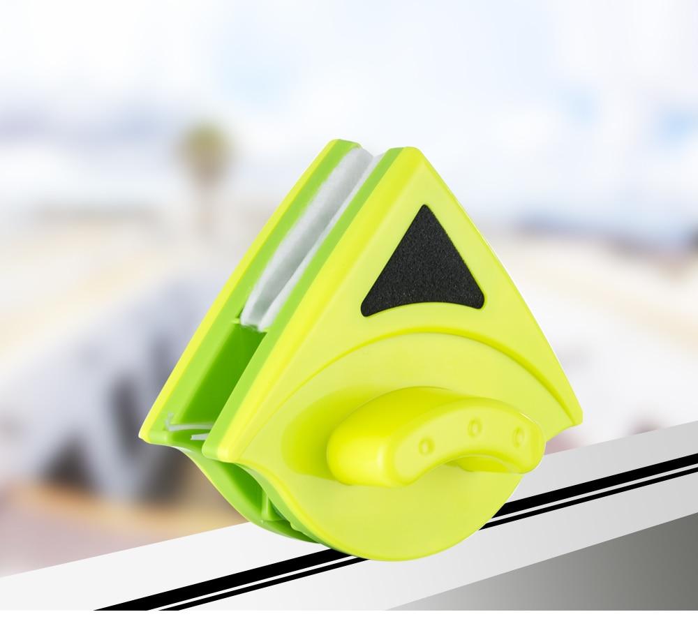 Магнитная щетка для стекла, двухсторонняя щетка для чистки стекла для мытья окон, бытовой инструмент для чистки