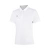 Li Ning Sports Lifestyle Series Casual Simple Pullover Solid Color Comfortable Versatile Short Sleeve Polo Shirt Women Polo Shirts APLV496-1