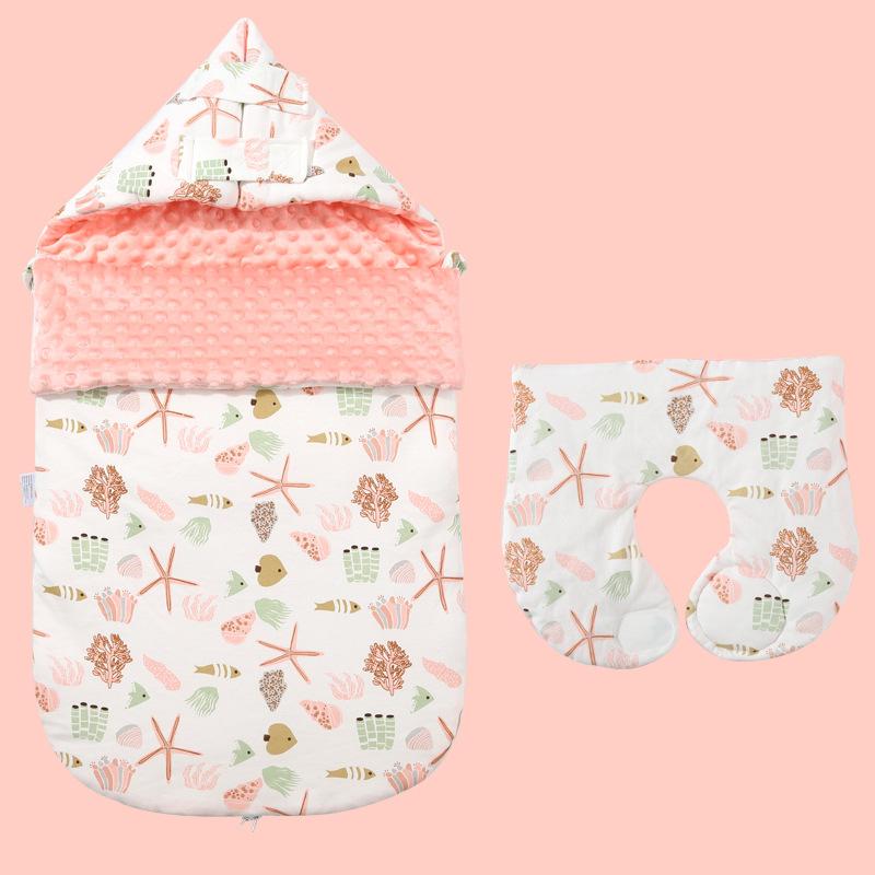 Детский зимний спальный мешок, термообертка, конверт, постельное белье для новорожденных, аксессуары