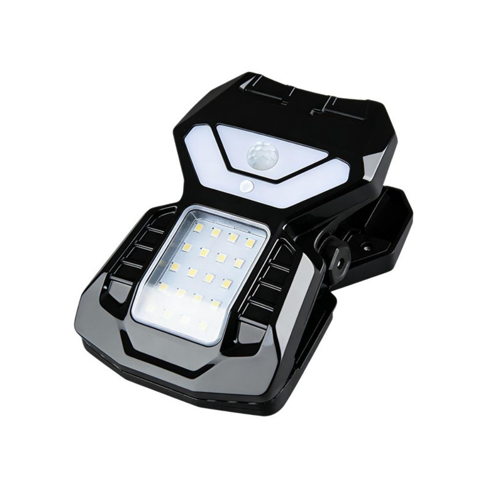 Waterproof Solar Clip-on Lamp Clip On Garden Wall Light Solar Garden Lights Terrace Lighting