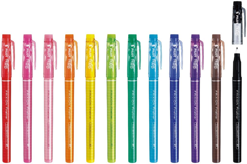 PILOT Frixion Fineliner Pen Set 0.45mm 12-Color (SFFL144F12C)