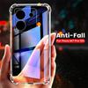 Чехол PocoM7Pro 5G Прозрачный Кристальный TPU Мягкий Чехол Против Пожелтения Для Poco M7 Pro 5G Ударопрочный Coque Poko Little M7Pro M 7 Pro 5G