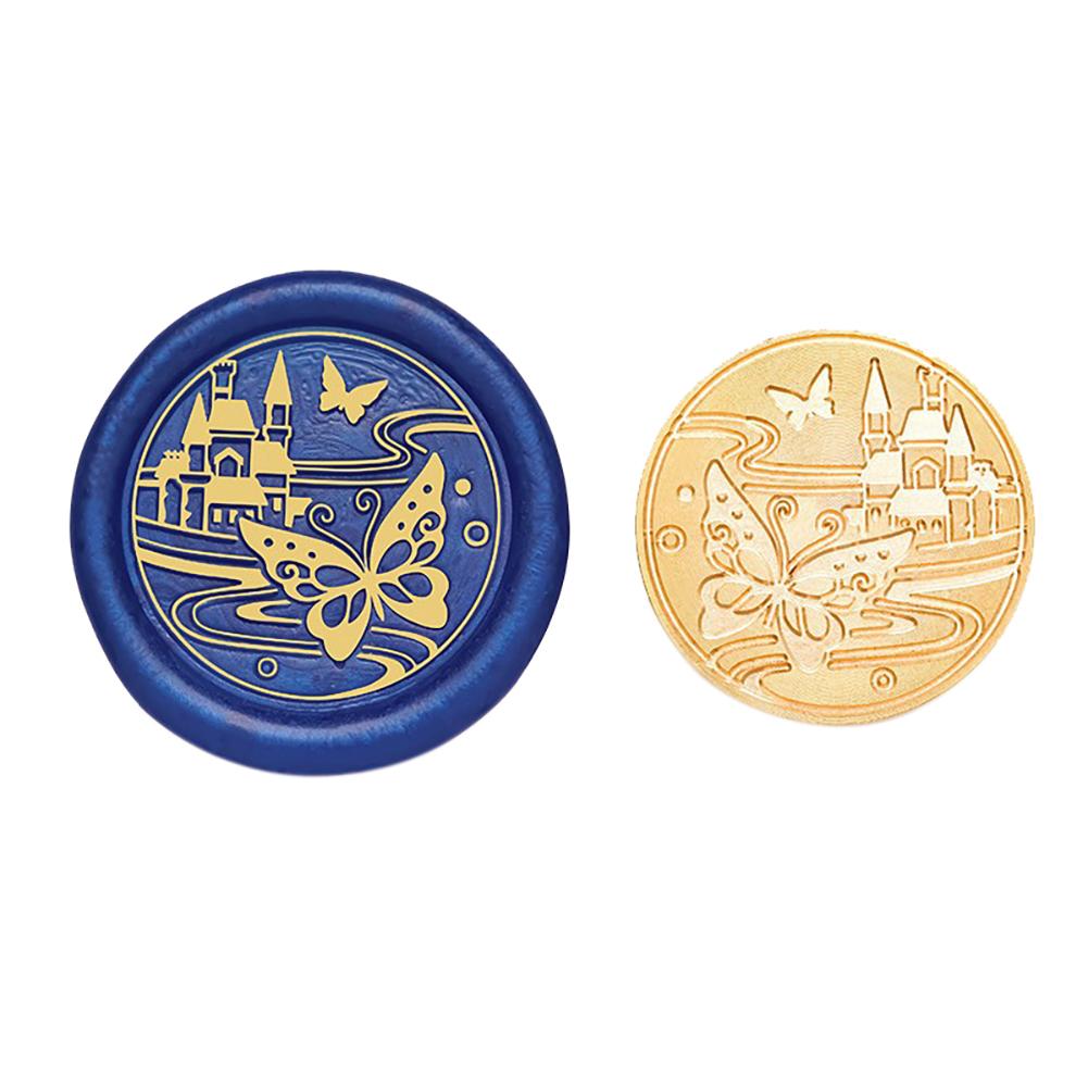 Головка уплотнения-бабочки, многофункциональная голова художественного уплотнения «сделай сам», круглая для свадебных приглашений