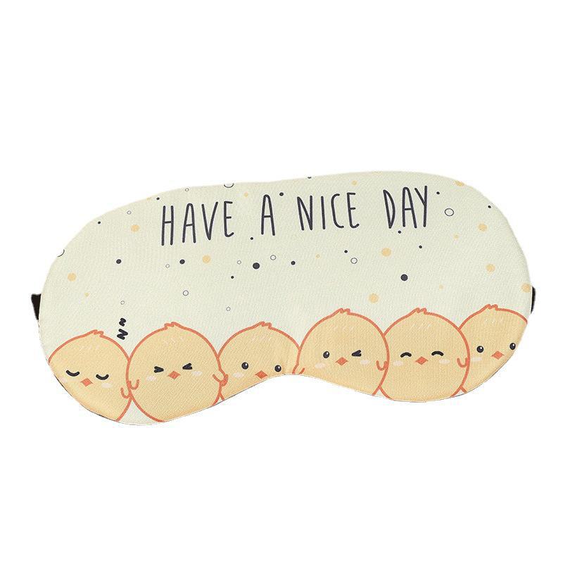 Creative Cartoon Eye Mask: Hot/Cold Compress for Relaxation and Shading