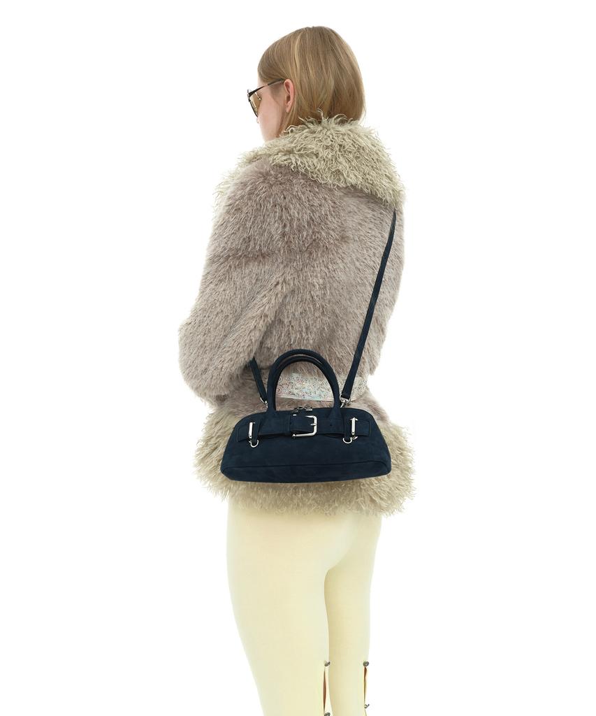 Osoi Zip Brocle Mini [Suede Navy]