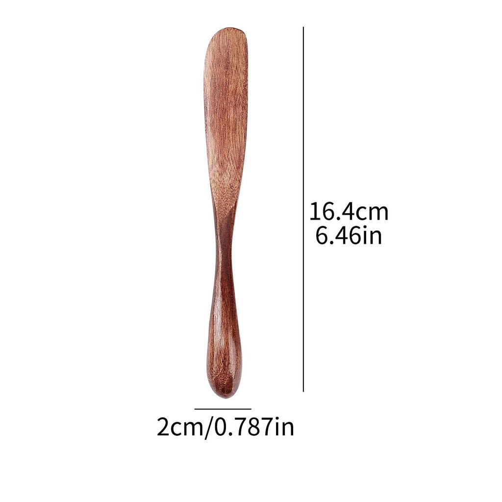 1/10pcs Butter Scraper Cutter Wood Cheese Cutter Multipurpose Bread Jam Chocolate Cream Spreaders Wipe Portable Kitchen Gadget 6