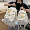 Новый школьный рюкзак для студенток, корейский, для старшеклассниц, для учениц средней школы, на плечо, милый, большой вместимости, рюкзак высокой ценности