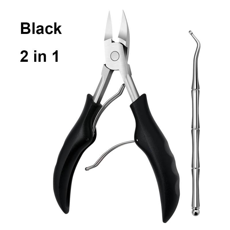 Stainless Steel Manicure & Pedicure Set with Nail Clippers File Dead Skin Pliers Nail Scissors-Durable Salon & Home Use