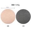 square cloth pattern double-sided two-color leather placemat household tea mat waterproof and oil-proof dining table mat thermal insulation mat