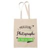 Tote bag - PLANETEE - Photographe meilleure femme de tous les temps - Coton - Beige - Imprimé en France