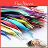 Ribbon Polyester Double Satin Wide Flat Shoelace Candy Color Fashion Various