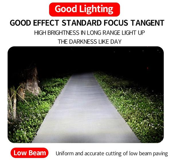 1 шт. автомобильные фары H4 светодиодные H7/H1/H8/H9/H11/9005/9006 4300K/6000K/8000K автоматические противотуманные фары 120 Вт 20000LM 12 В светодиодные лампы